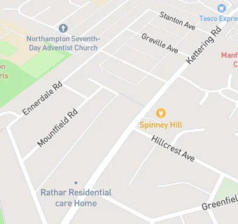 map for Rathgar Residential Care Home