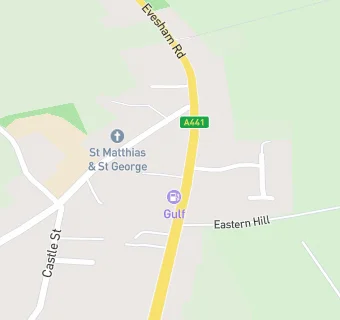 map for Astwood Bank Service Station