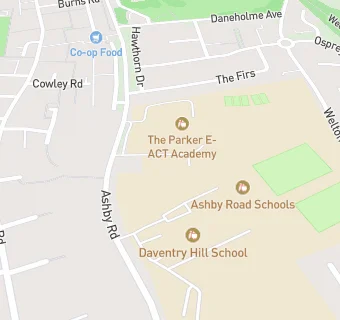 map for Falconer's Hill Infant School