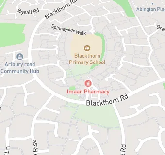 map for One Stop Blackthorn