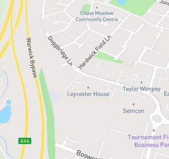 map for Leycester House