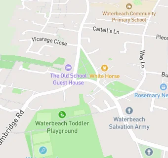 map for Waterbeach Post Office