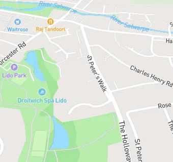 map for Brindley Manor Nursing Home