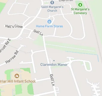 map for Clarendon Manor Residential Home