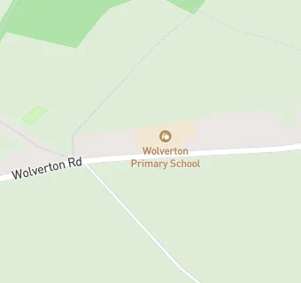 map for Wolverton Primary School