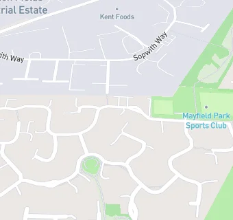 map for Mayfield Park Sports Club