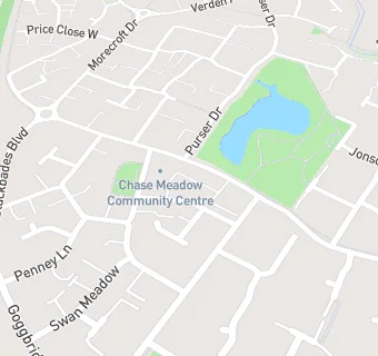 map for Chase Meadow Community Cafe