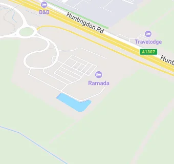 map for Ramada Cambridge