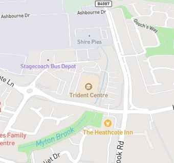 map for Caterlink at Warwick Trident College