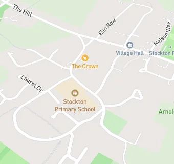 map for Acorns At Stockton Primary School