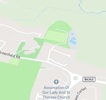 map for Presteigne St Andrews Football Club