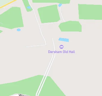 map for Darsham Old Hall