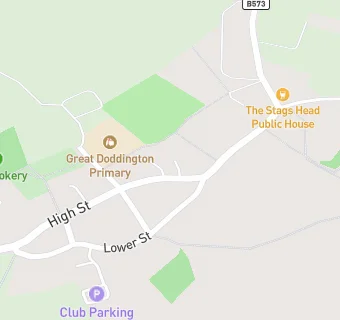 map for The Stags Head Public House