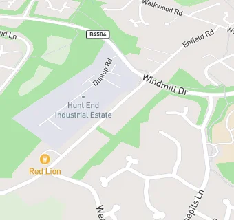 map for The Red Lion