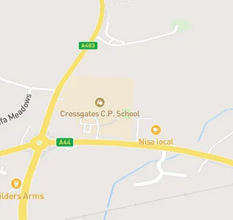 map for Crossgates C.P. School