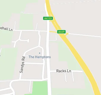 map for Ombersley Medical Centre