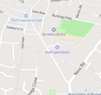 map for Burwell Village College (Primary)