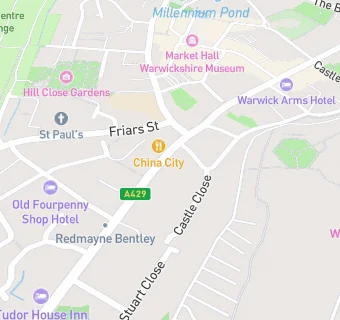 map for St Mary Immaculate Church (St Martyrs' Room & Hall)