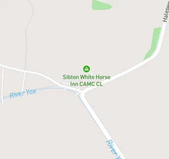 map for Sibton White Horse Inn