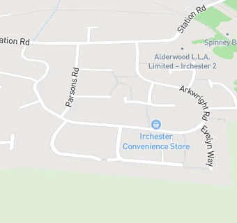 map for Irchester Convenience Store