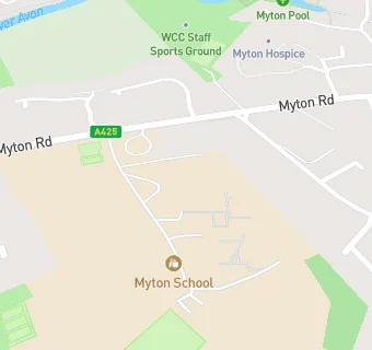 map for Myton School