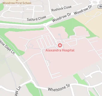 map for WH Smith At The Alexandra Hospital