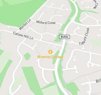 map for Bramley Cottage