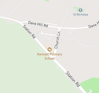 map for Kennett Primary School