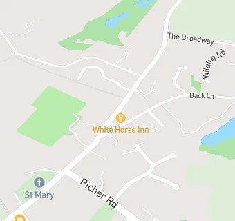 map for The White Horse