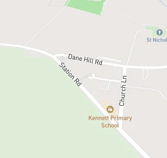 map for Kennett After School Club