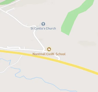 map for Nantmel C.I.W. School