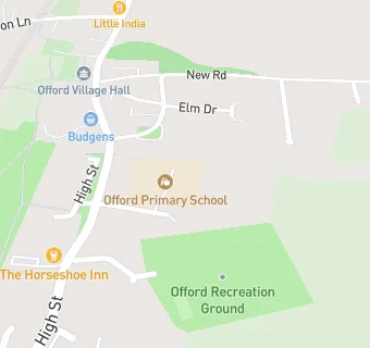 map for Offord Primary School