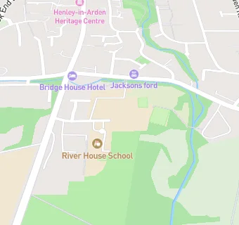 map for Henley In Arden School