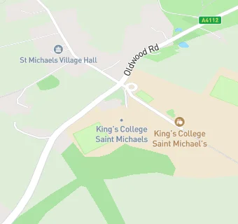 map for Saint Michael's College