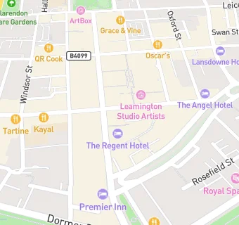 map for Wagamama