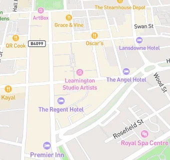 map for Las Iguanas