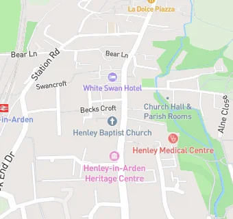 map for Henley Ice Cream Limited