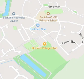 map for Buckden Village Hall