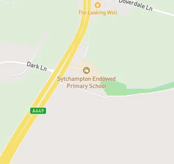 map for Sytchampton Village Hall