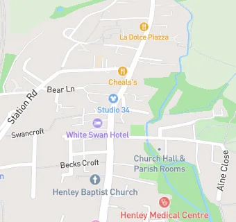 map for Henley Pharmacy