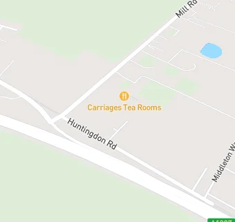 map for Carriages Tea Rooms