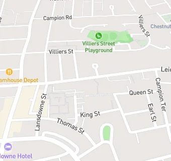 map for St Pauls Church