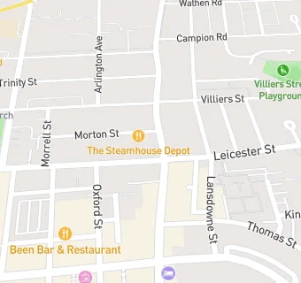 map for Clarendon Lodge Medical Practice