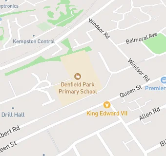 map for Denfield Park Primary School