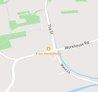 map for The Four Horseshoes Inn