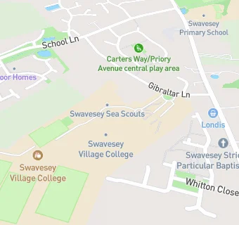 map for Swavesey Village College