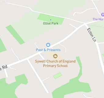 map for Sywell Church of England Primary School