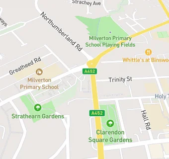 map for Brixton Yoga Project