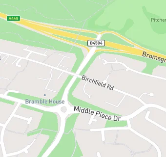 map for Brambles Residential Care Home