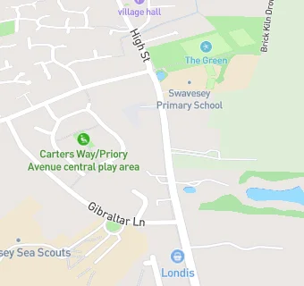 map for Swavesey Primary School